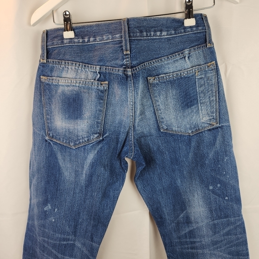 Current Elliott selvage denim unisex jeans size 28 new no tags - Picture 7 of 9